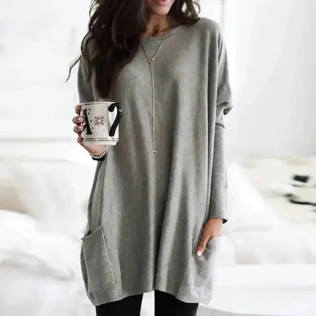 Milea |  Long-sleeved Tunic with Pockets