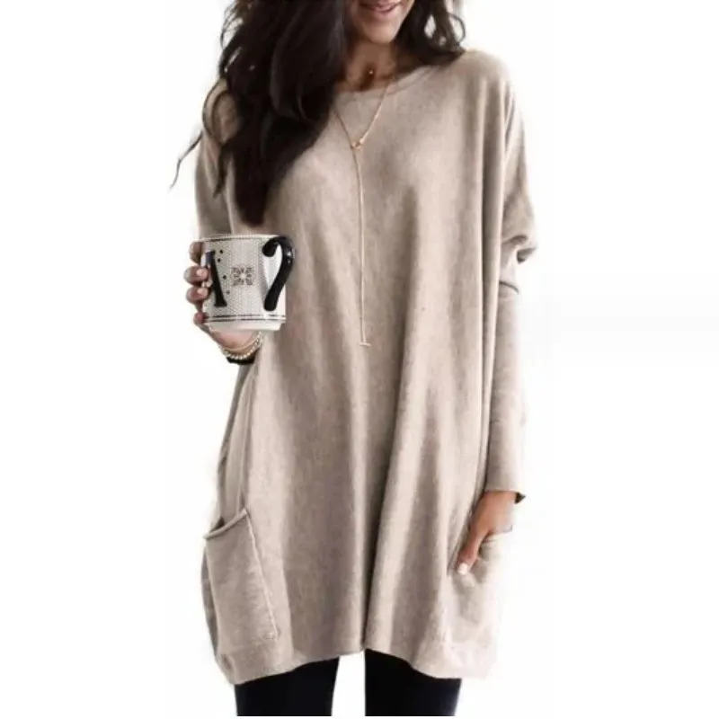 Milea |  Long-sleeved Tunic with Pockets