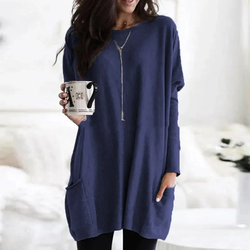 Milea |  Long-sleeved Tunic with Pockets