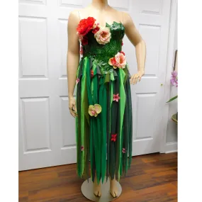 Mother Nature Te Fiti Inspired Costume Corset Dress Cosplay Halloween
