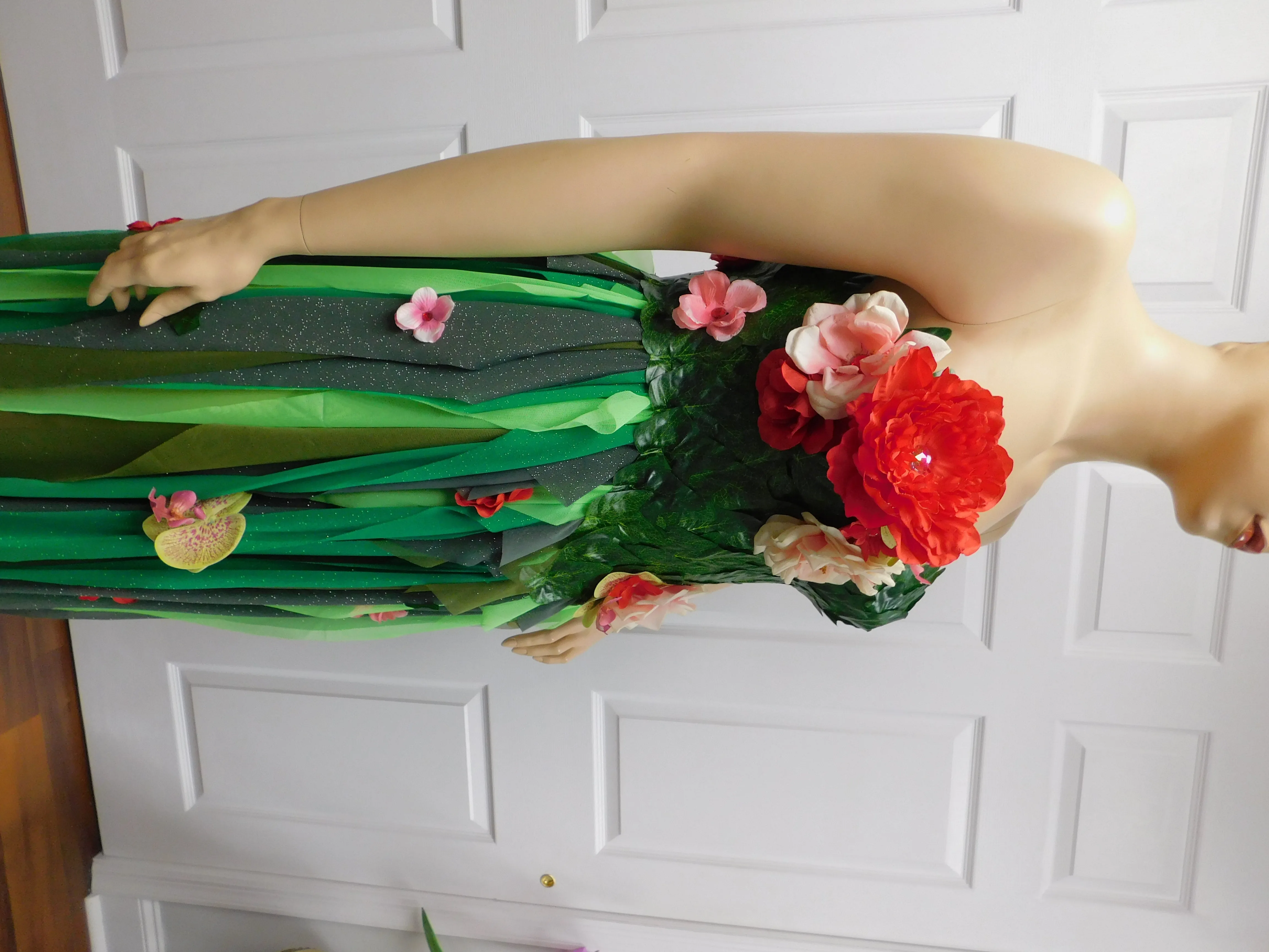 Mother Nature Te Fiti Inspired Costume Corset Dress Cosplay Halloween