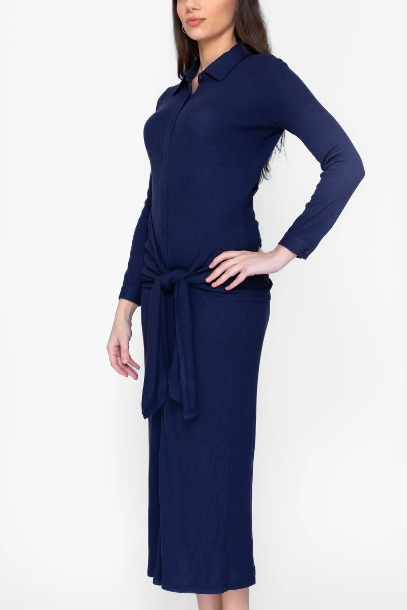 NAOMI DRESS (NAVY)