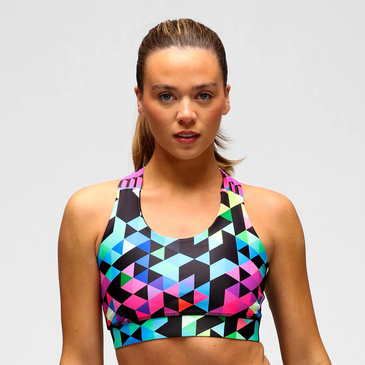 Neo Geo Cross Back Bra