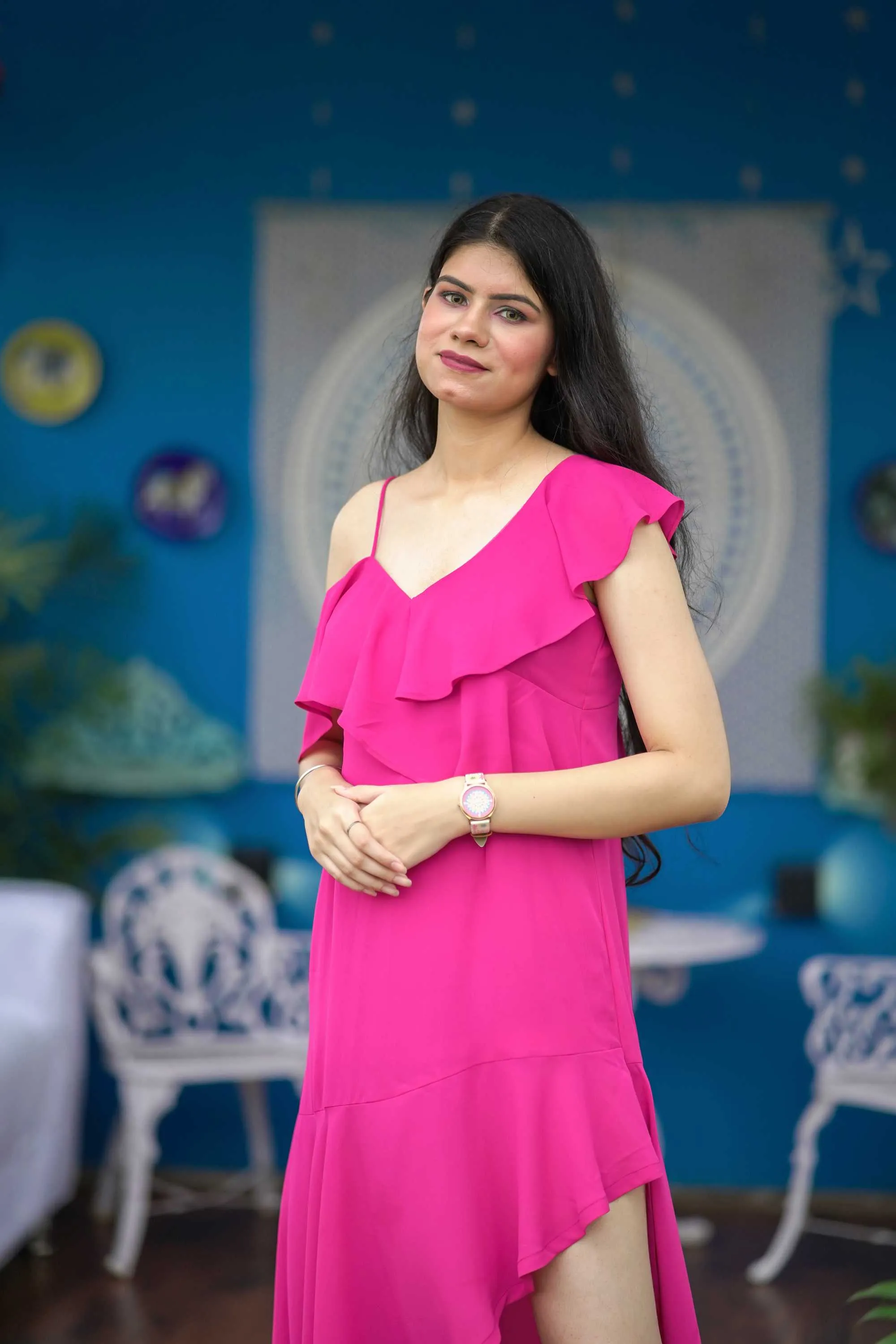 NYSSA ASYMMETRICAL DRESS FOR WOMEN