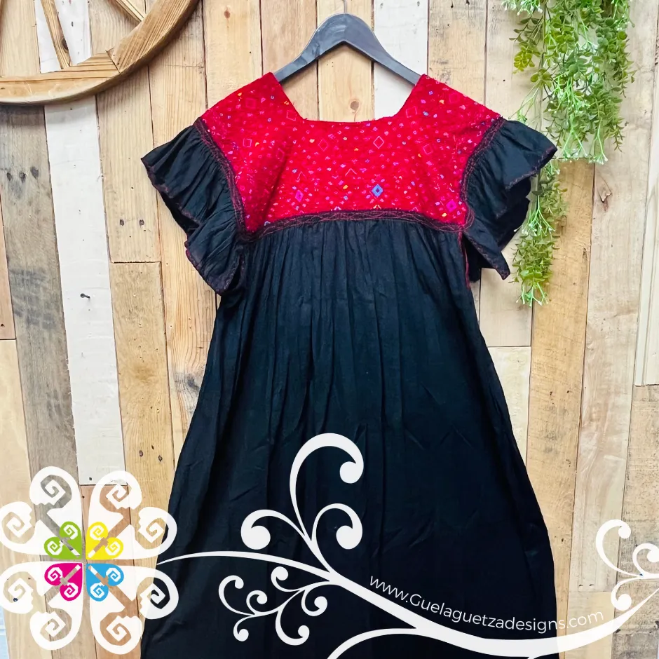 Olivia Chiapas Dress - Women Embroidered Dress
