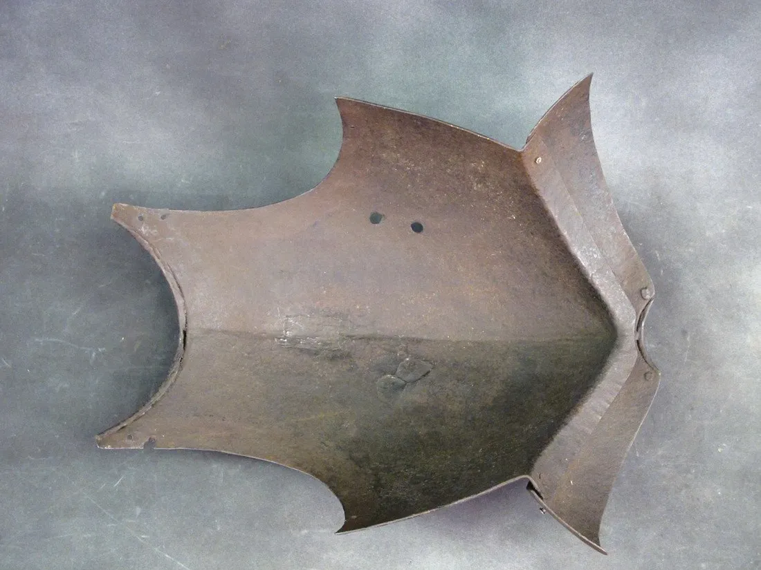 Original 16th Century European Engraved Breastplate Armor