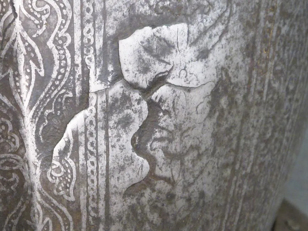 Original 16th Century European Engraved Breastplate Armor