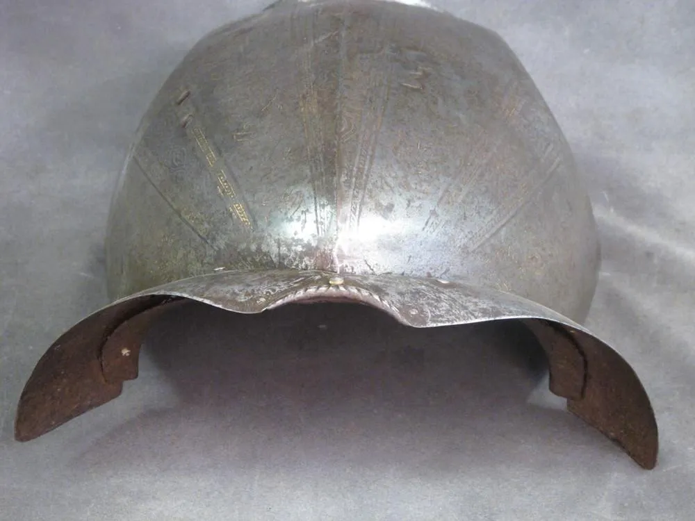 Original 16th Century European Engraved Breastplate Armor