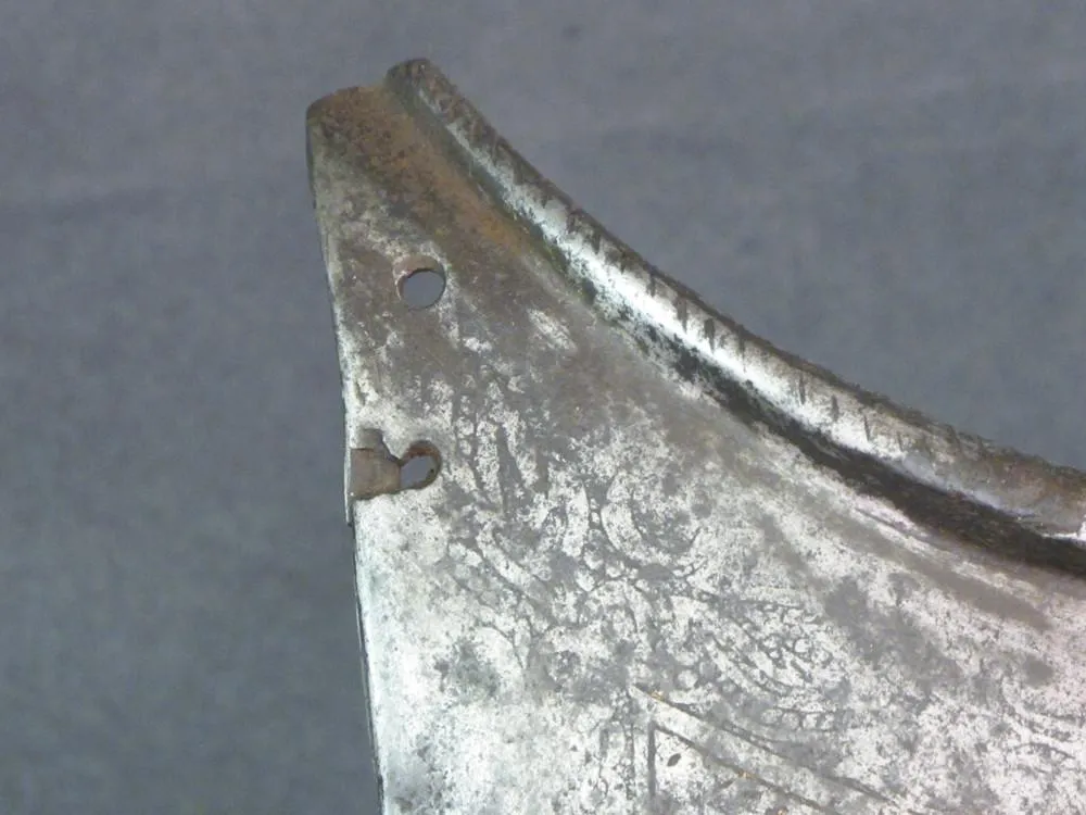 Original 16th Century European Engraved Breastplate Armor