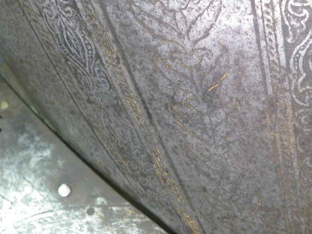 Original 16th Century European Engraved Breastplate Armor