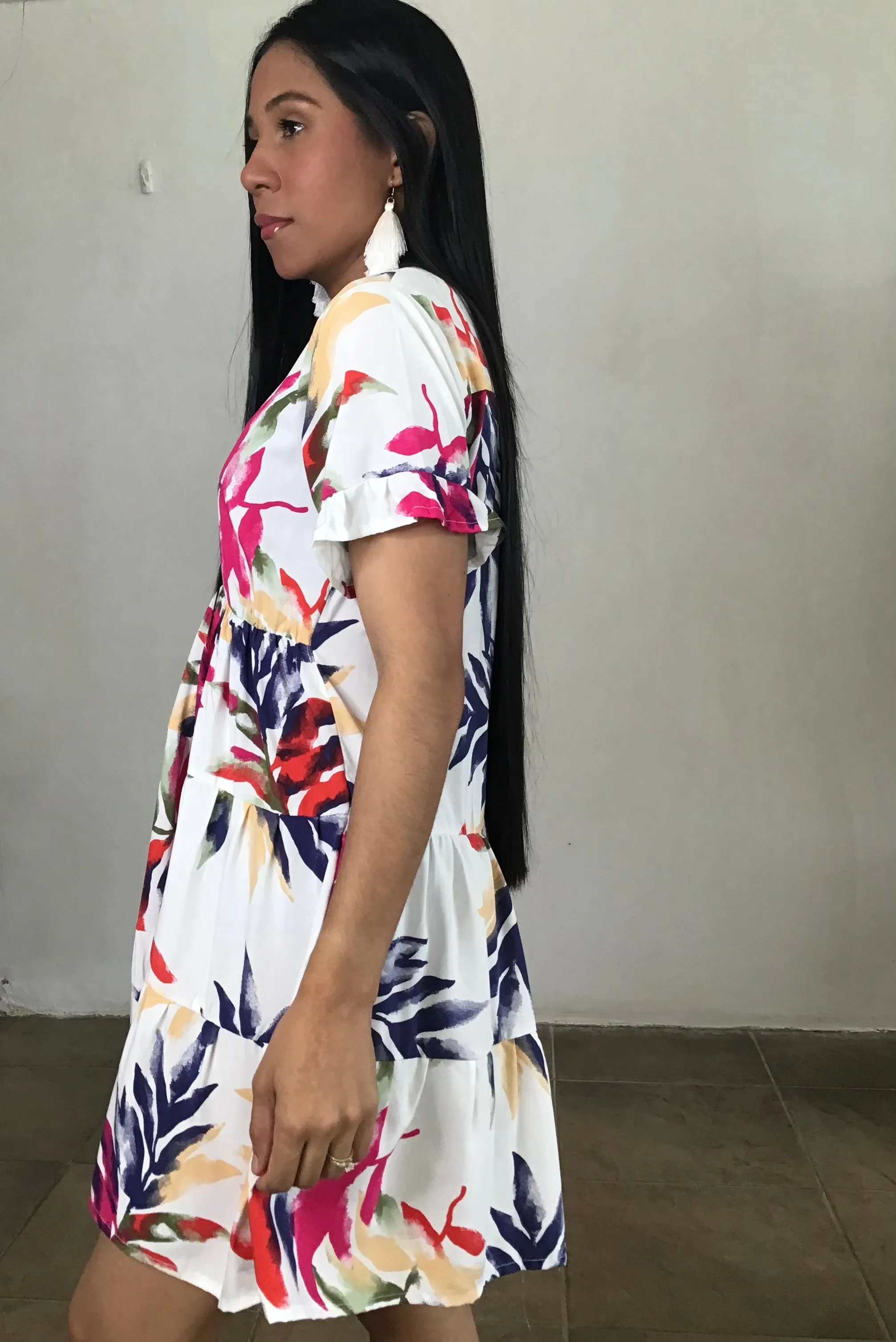 Pollera Dress Liana | Handcrafted Elegance | Nido Shop