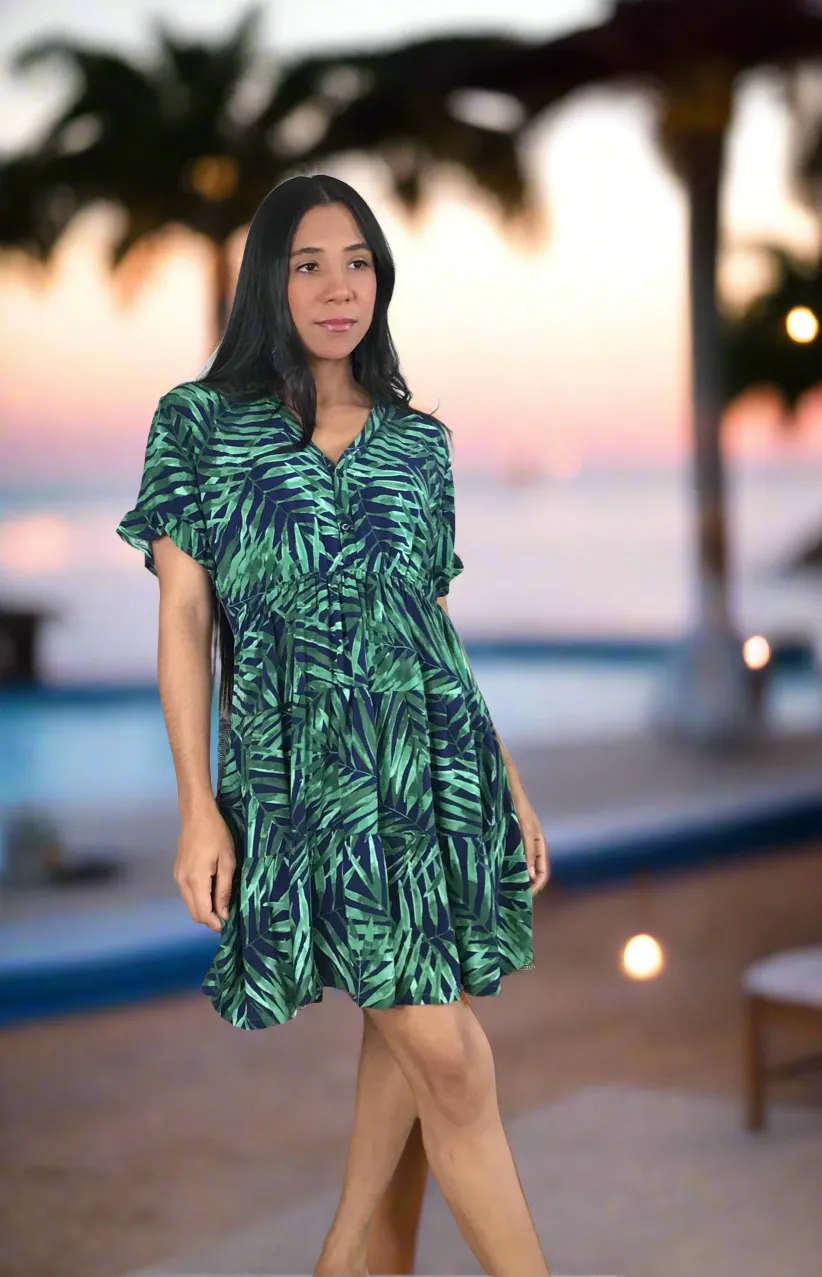 Pollera Dress Oasis | Handcrafted Elegance | Nido Shop