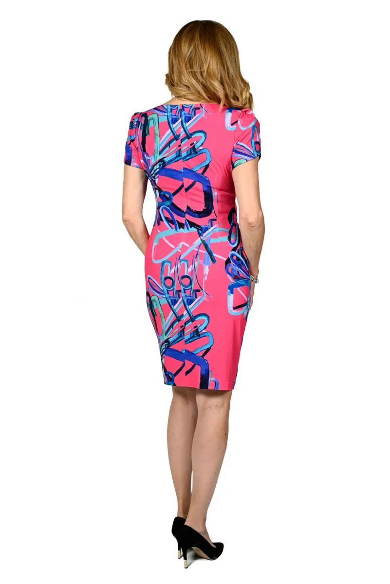 Printed Abstract Dress