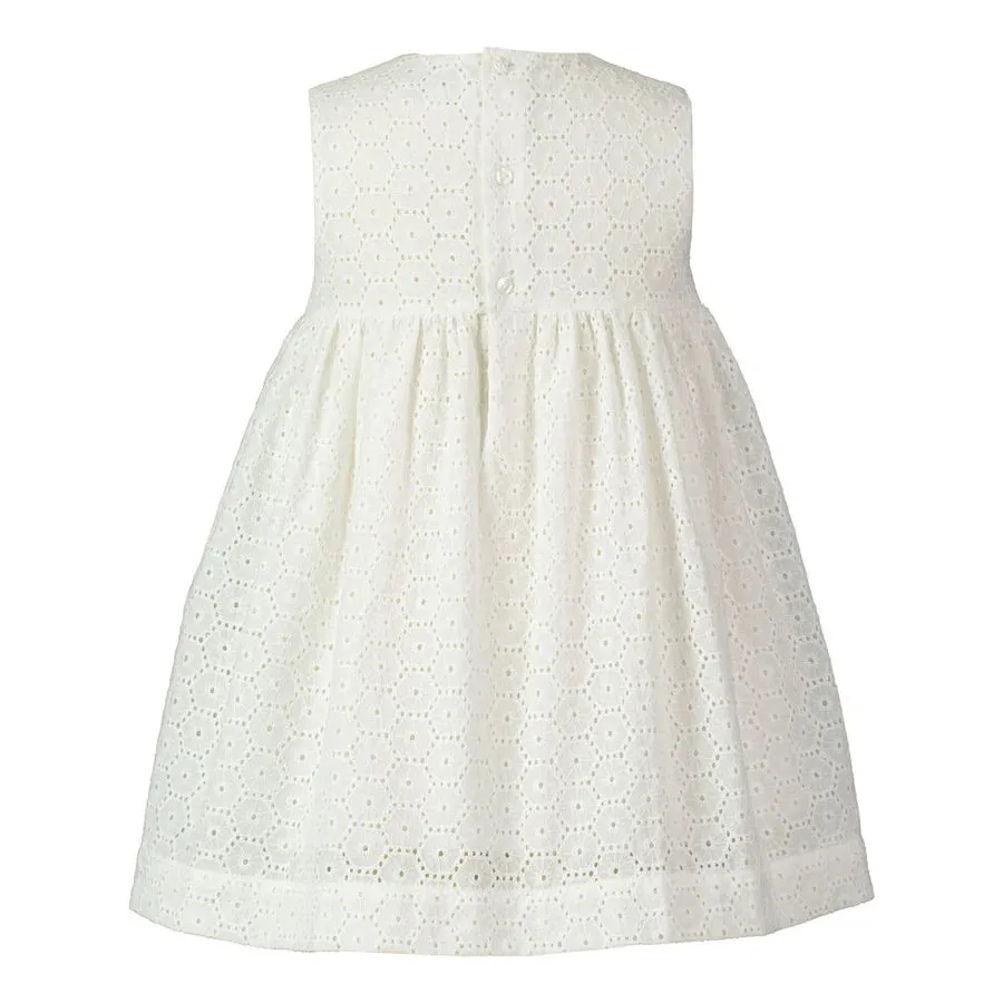 RACHEL RILEY ~ Bow eyelet dress