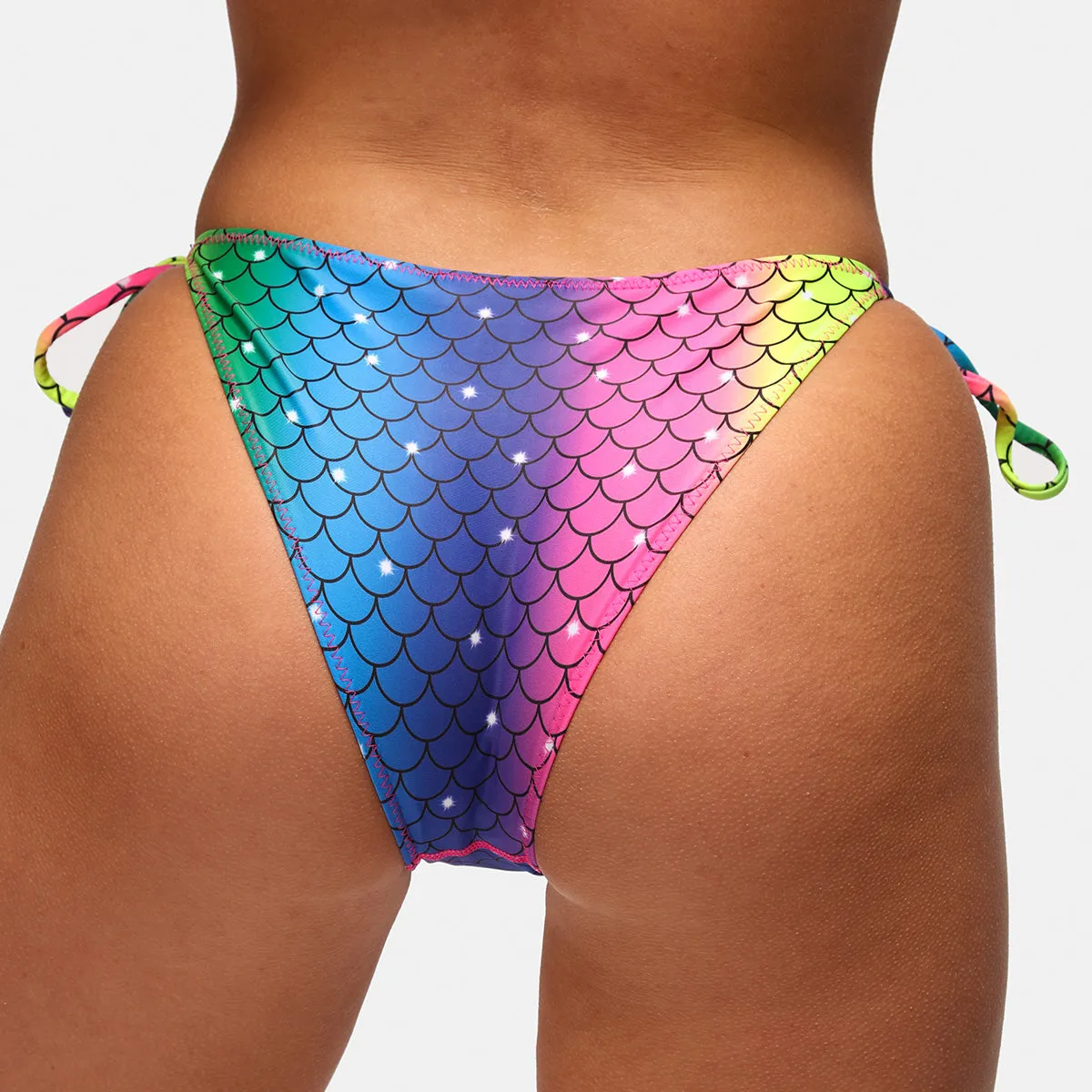 Rainbow Reef Tie Side Tikini Bottoms