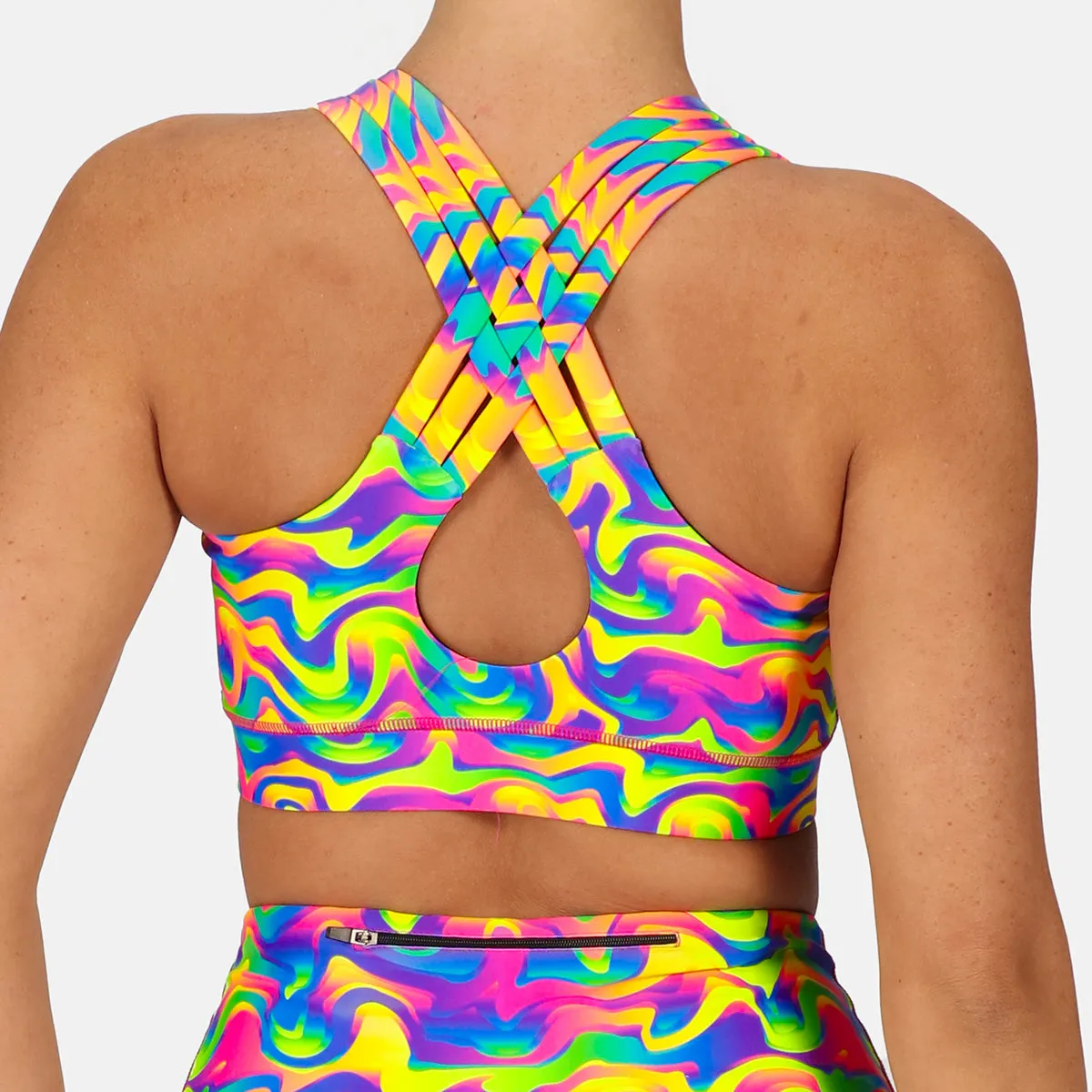 Retro Fever Cross Back Bra