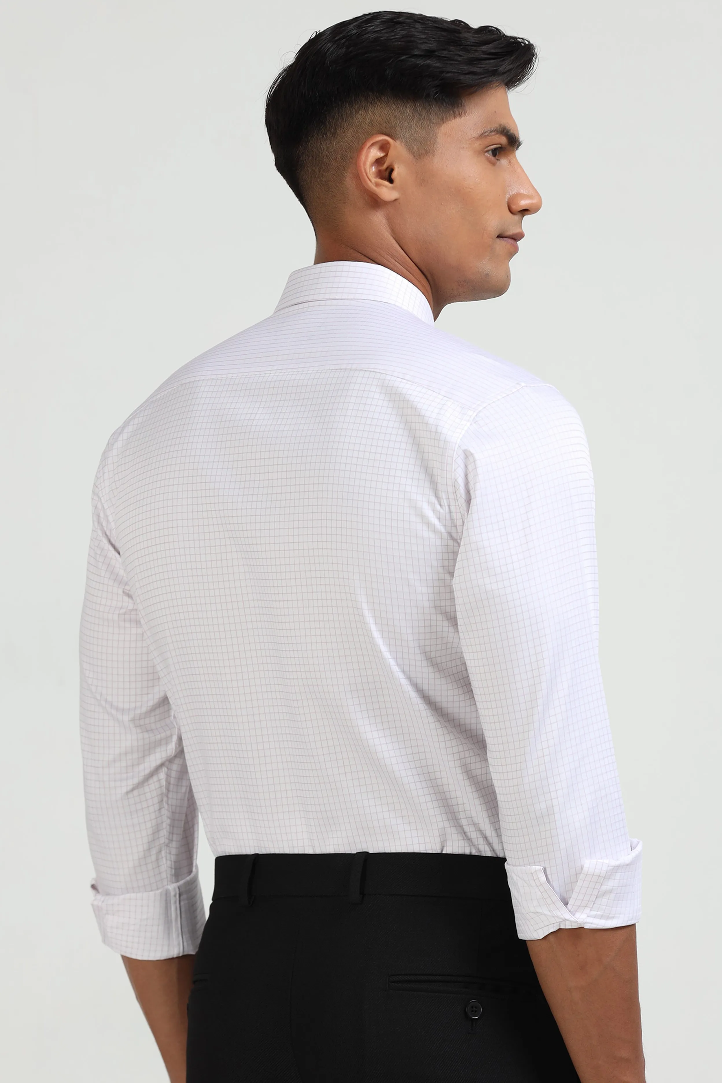 Rose Pink Check Shirt