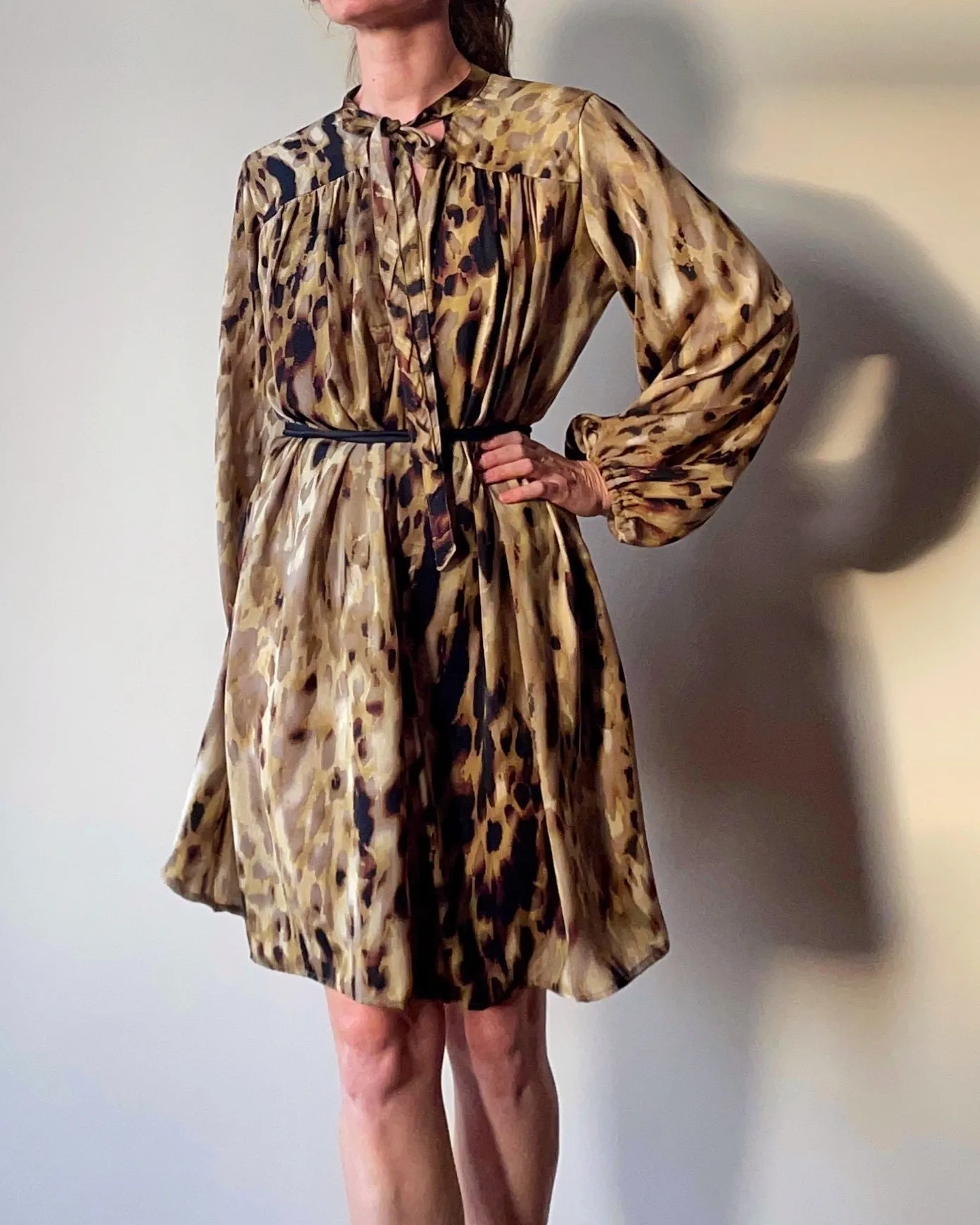 RUBY DRESS ABSTRACT