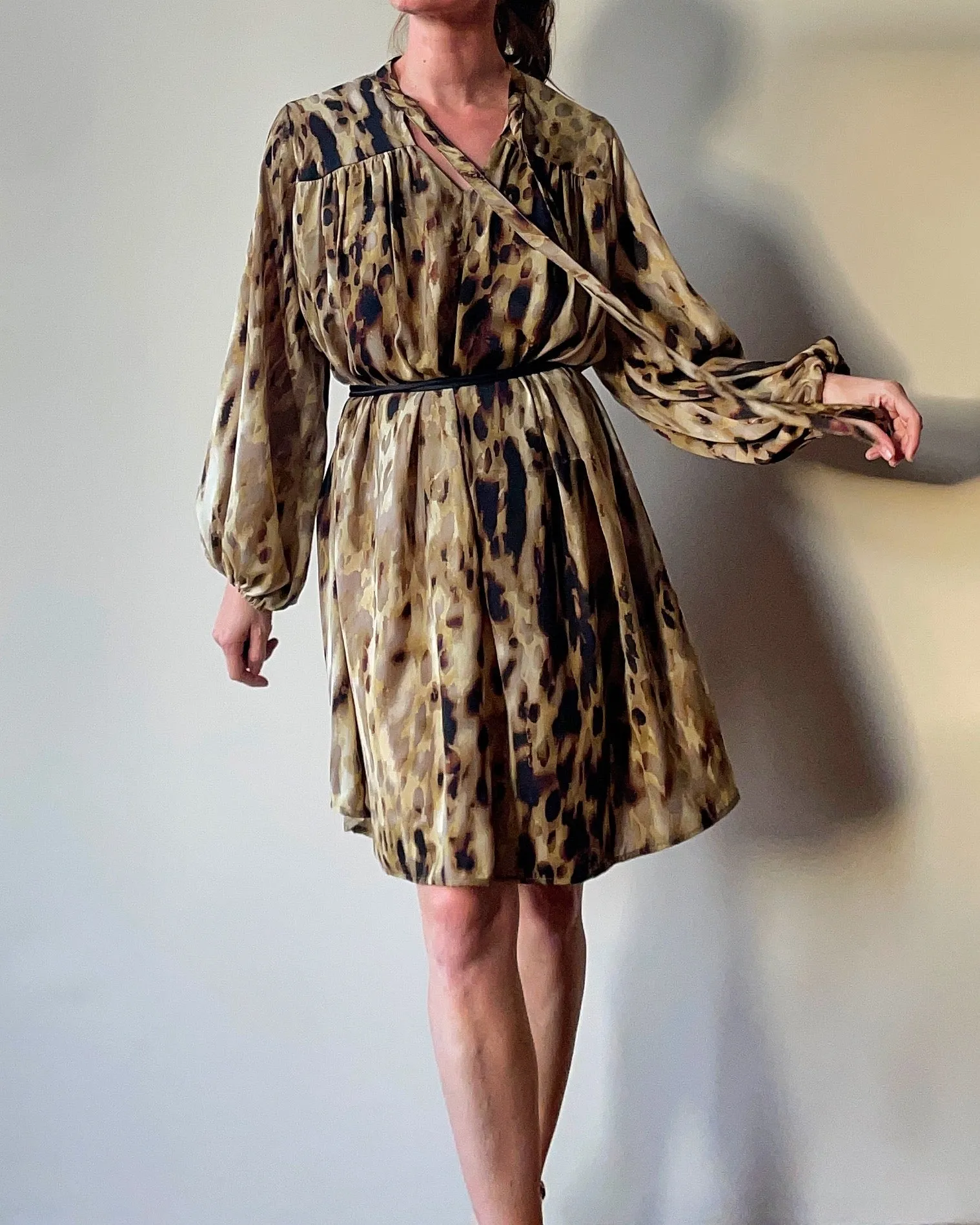 RUBY DRESS ABSTRACT
