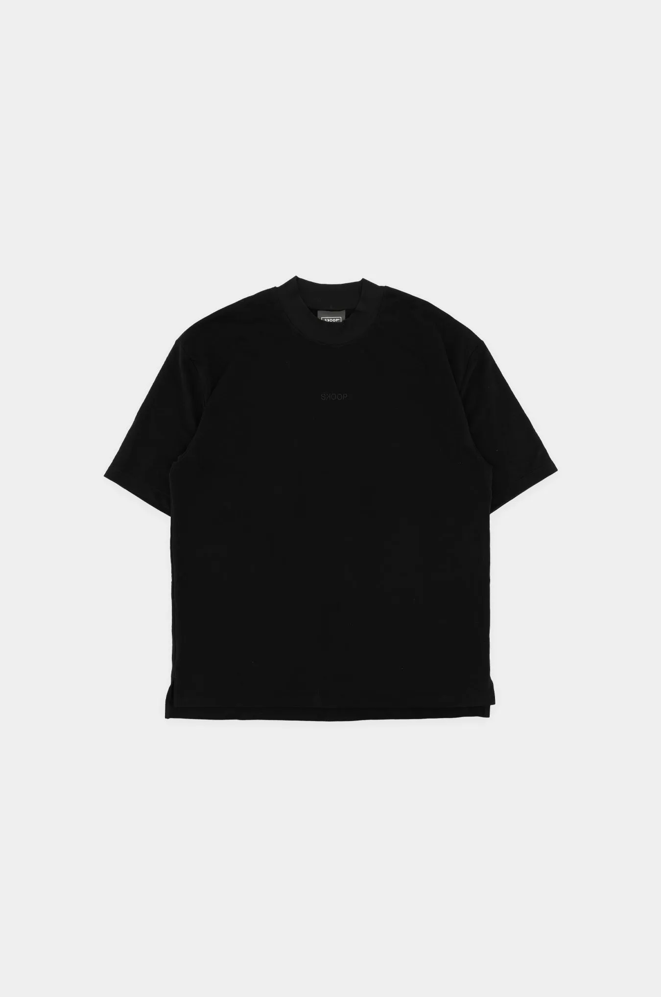 SKOOP® Basiks Mock Neck Shirt Shadow