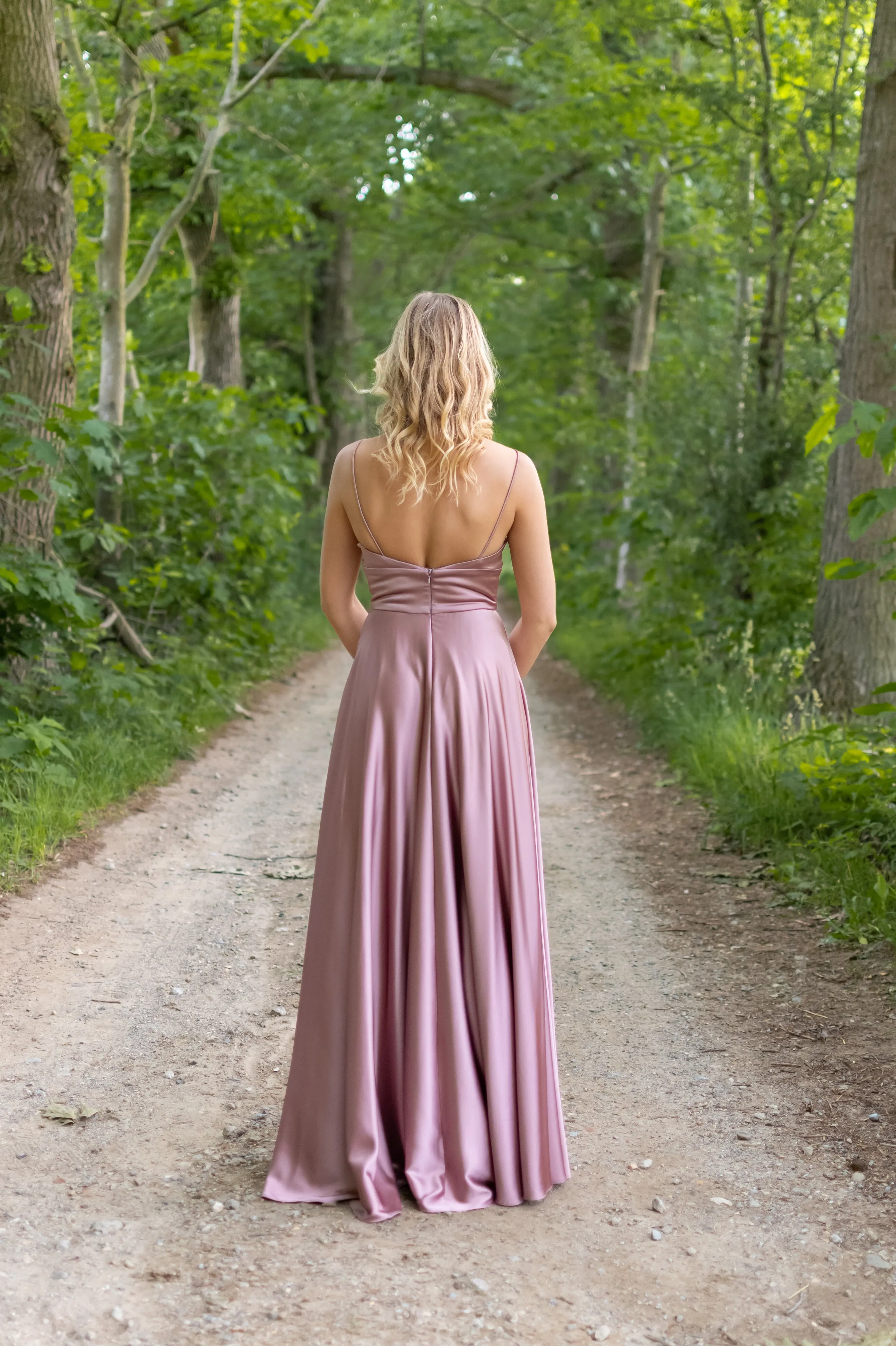 Sleek Dress - Mauve