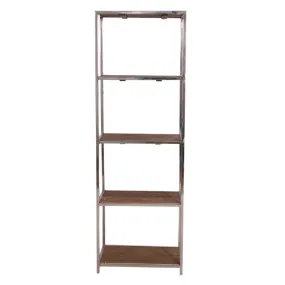 Sleek Metallic Rack