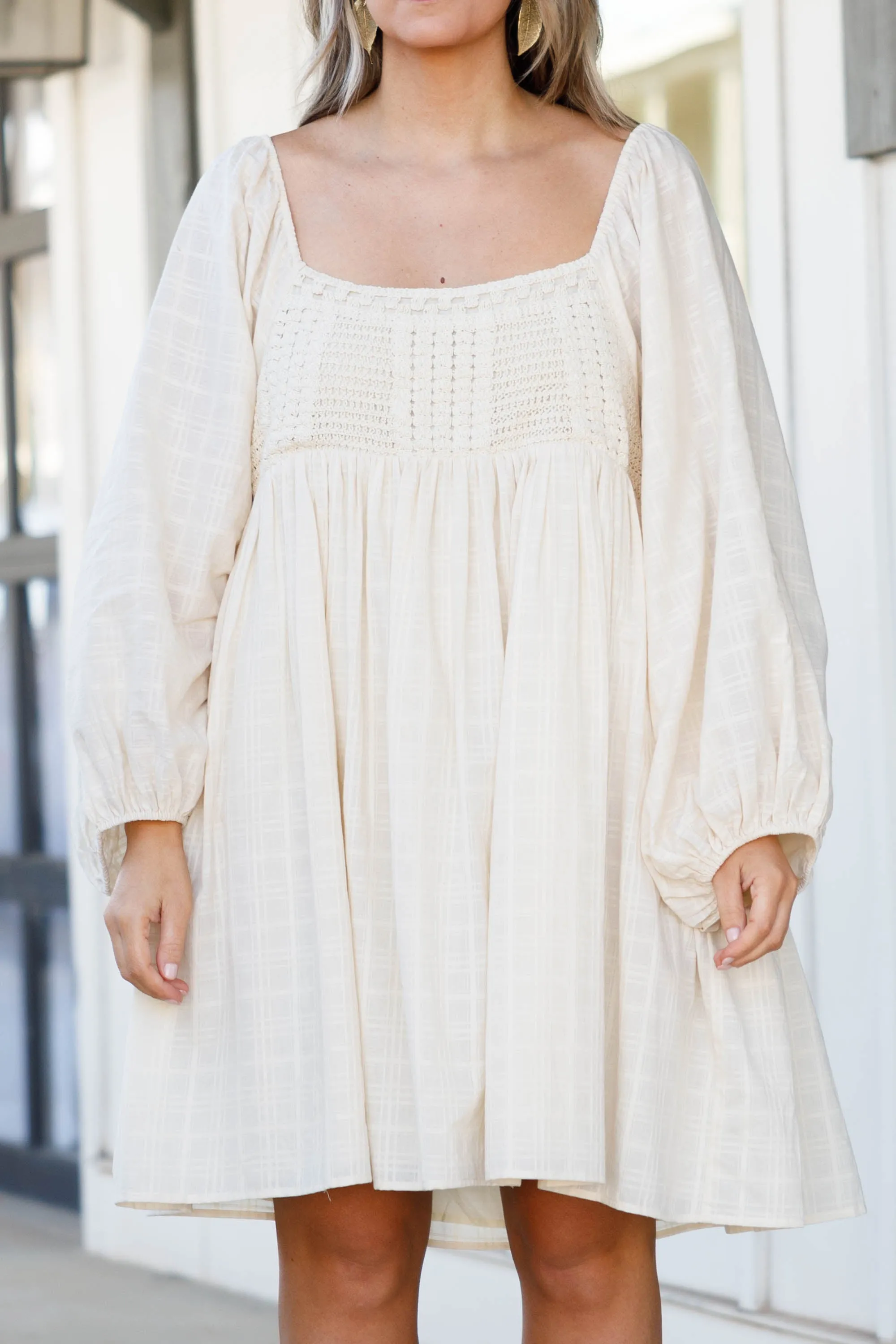 Talking About You Dress, Ivory