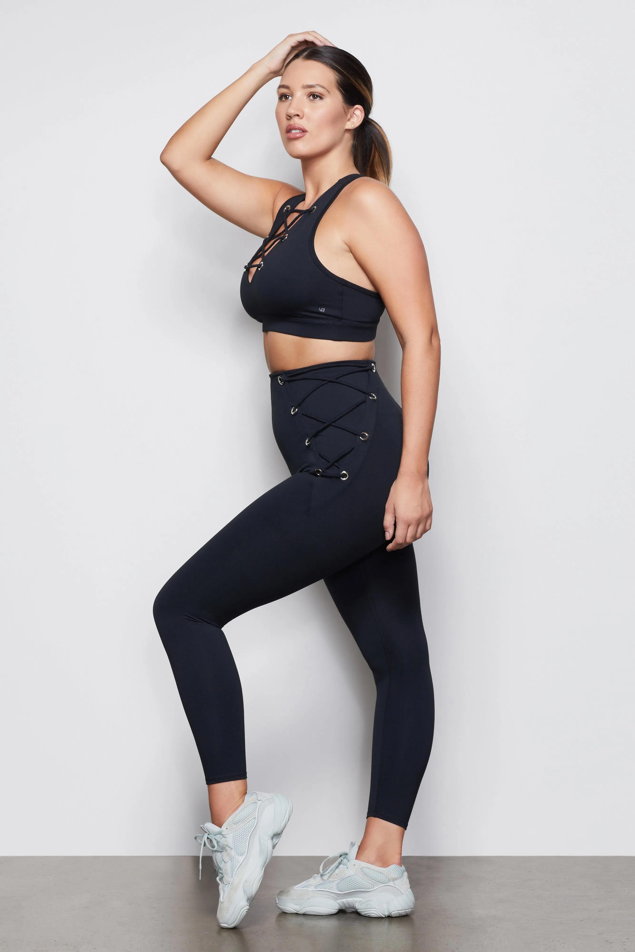 THE ALL TIED UP 7/8 LEGGING | BLACK001