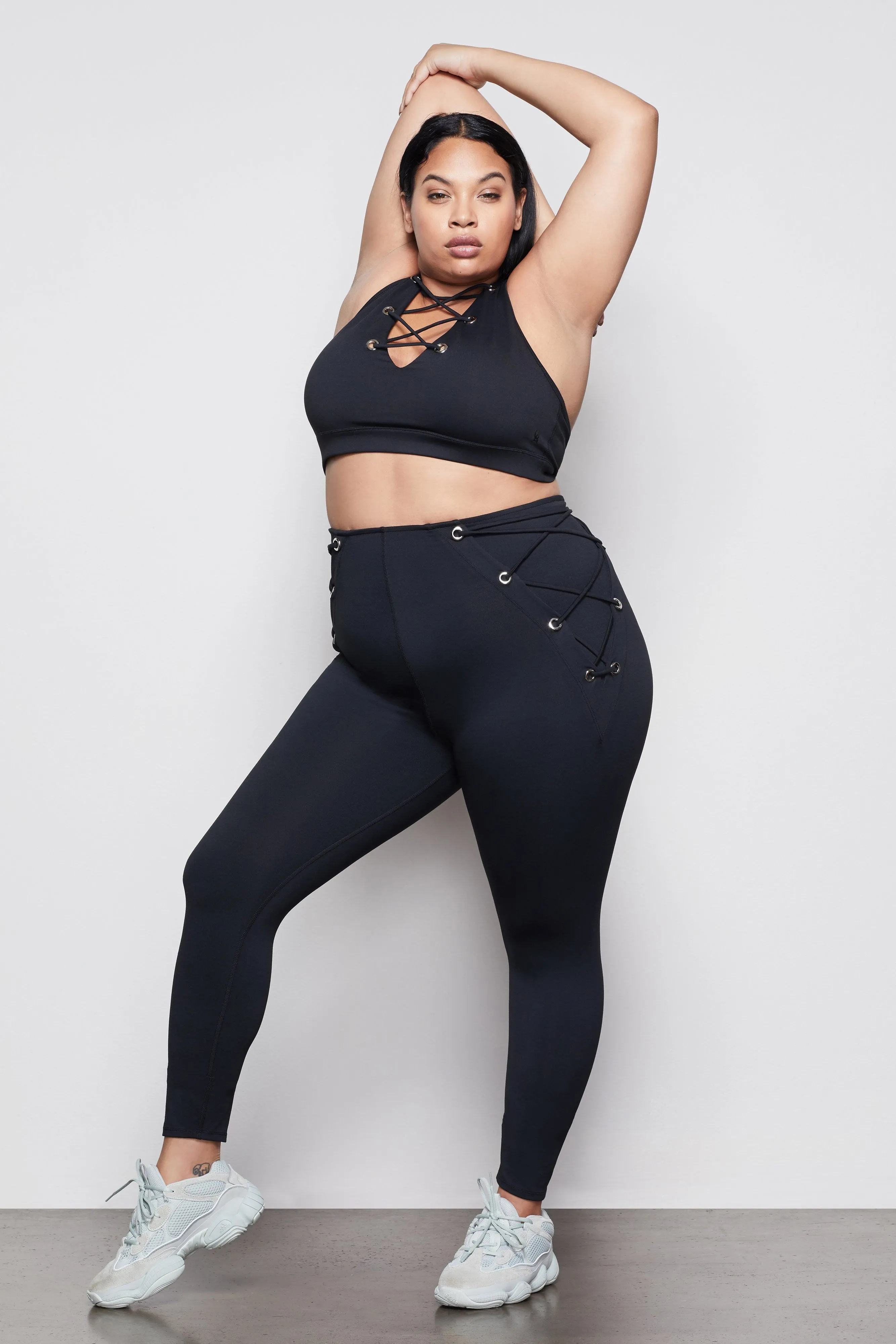 THE ALL TIED UP 7/8 LEGGING | BLACK001