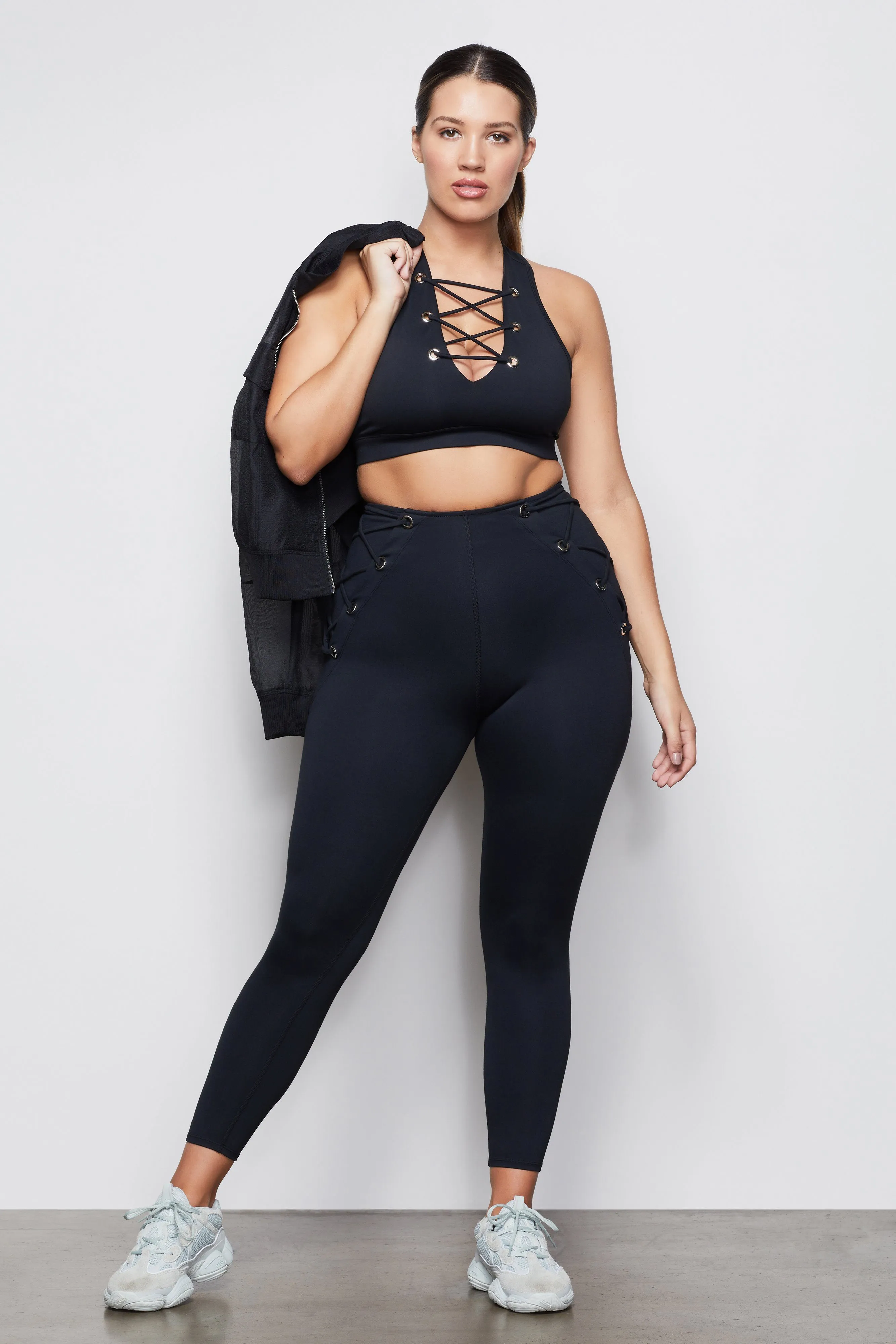 THE ALL TIED UP 7/8 LEGGING | BLACK001