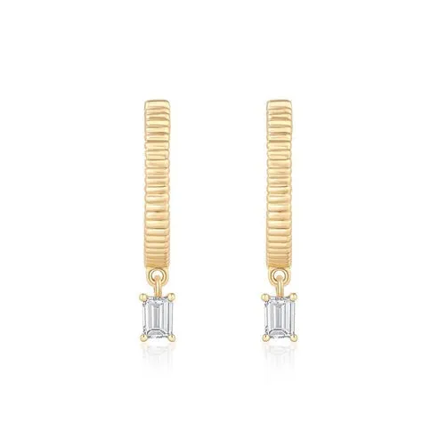 Timeless Beauty Diamond Drop Halo Earrings