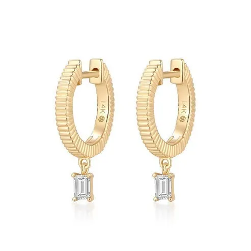 Timeless Beauty Diamond Drop Halo Earrings