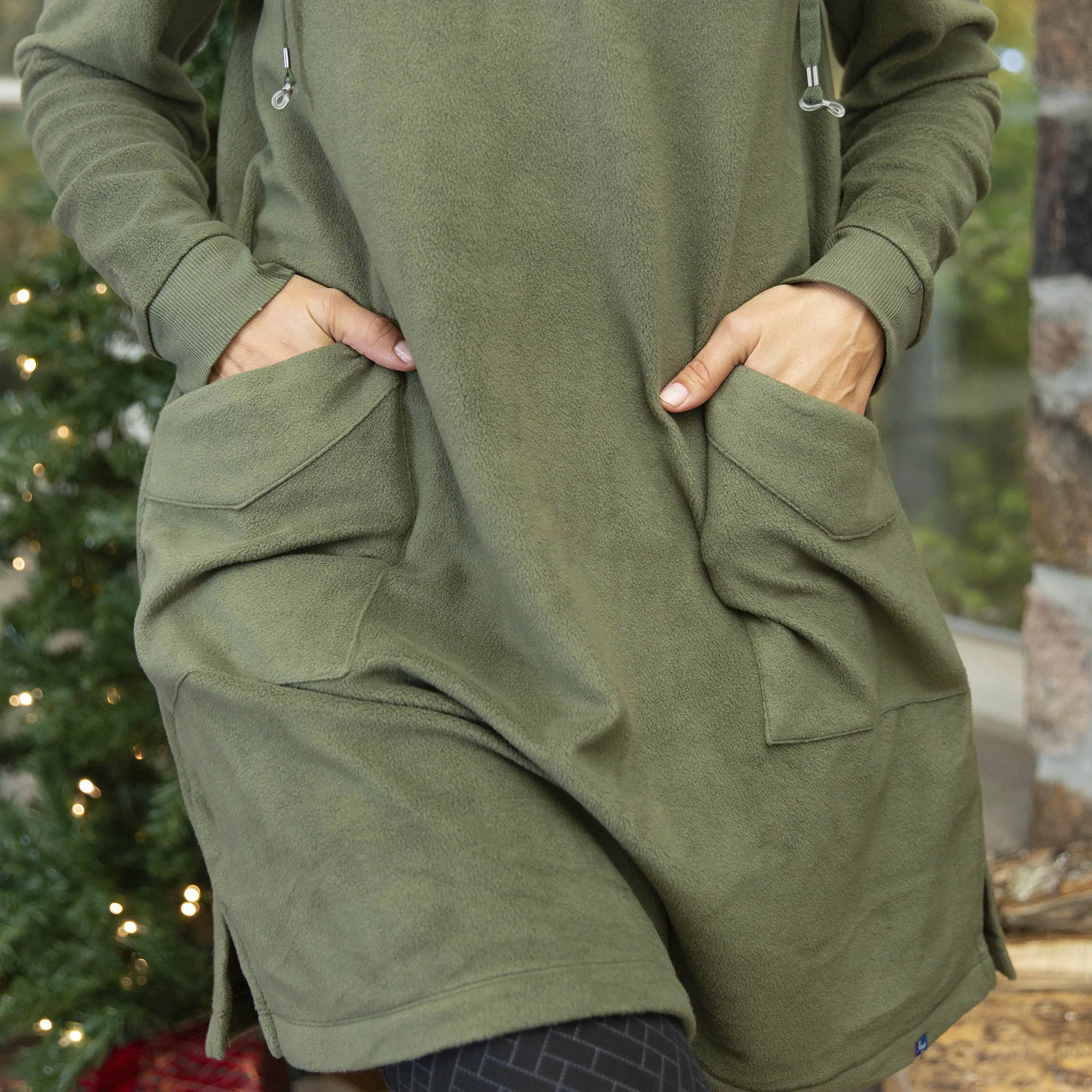 Via Stretch Fleece Tunic