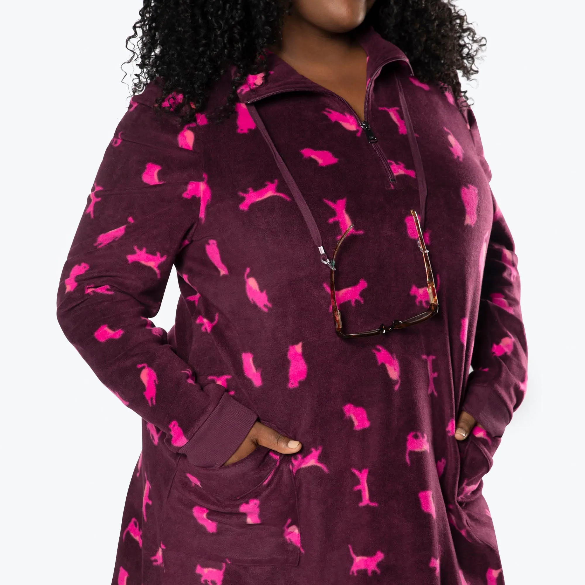 Via Stretch Fleece Tunic