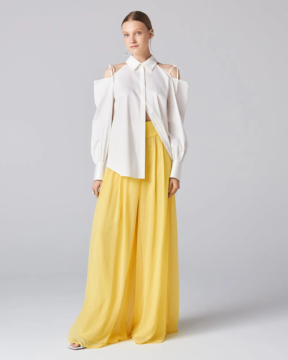 White Obi Shirt