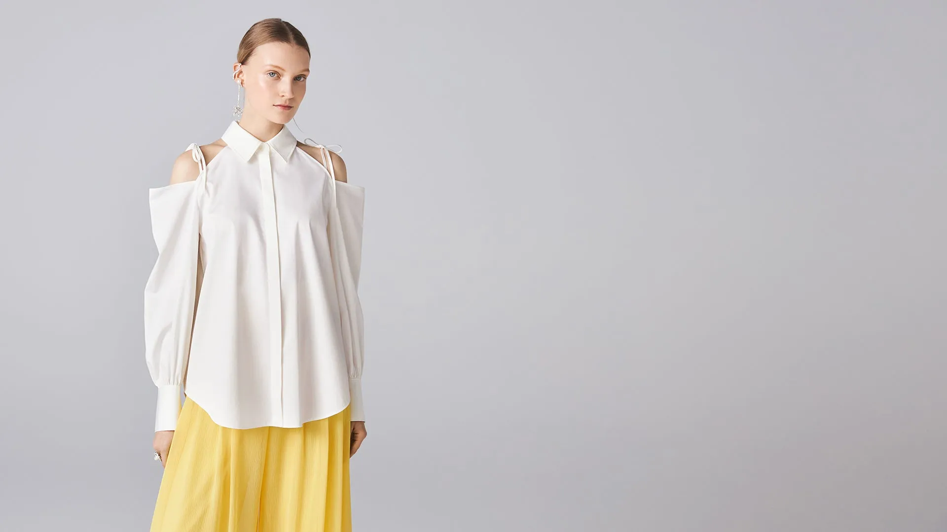 White Obi Shirt