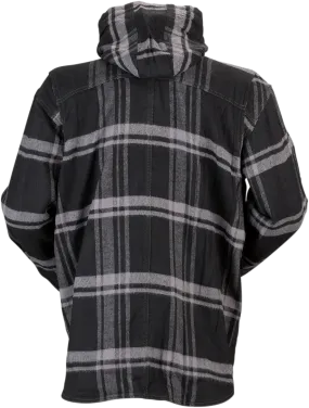 Z1R Timber Flannel Shirt - Black/Gray - Small 3040-2832